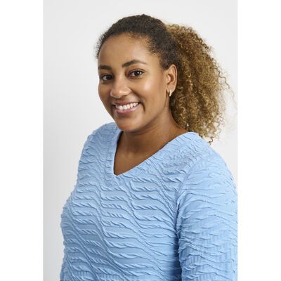 Pont Neuf vaaleansininen plus size tunika