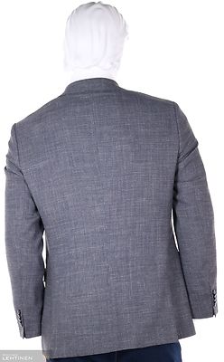 Turo harmaa modern fit mitoituksen irtotakki