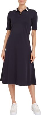 Tommy Hilfiger tummansininen pitkä pikee mekko