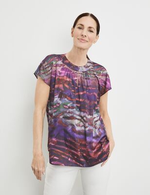 Gerry weber lilakuvioinen toppi