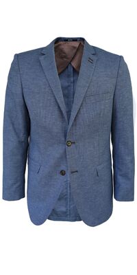 Buzo sininen pellava blazer