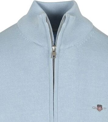 Gant vaaleansininen puuvillaneuletakki