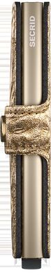 Secrid metallinhohto kulta turvalompakko