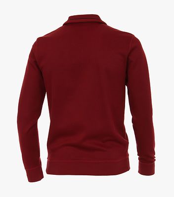 Casamoda tummanpunainen college pusero