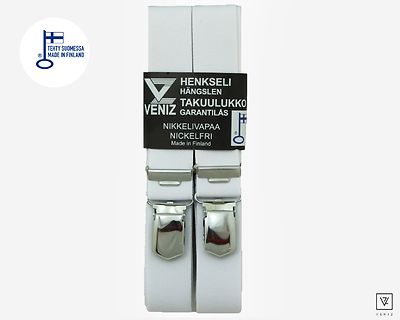 Veniz valkoiset henkselit