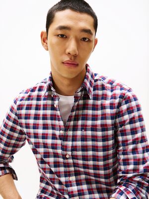 Tommy Hilfiger ruudullinen regular fit kauluspaita