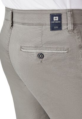 Club of Comfort Marvin beigen sävyiset puuvillahousut