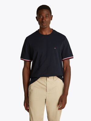 Tommy Hilfiger tummansininen T-paita