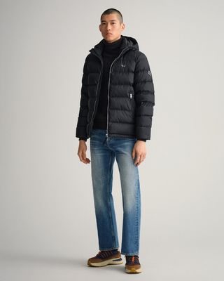 Gant musta lämmin talvitakki