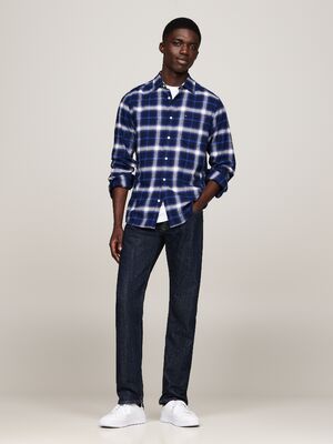 Tommy Hilfiger ruudullinen sininen flanellipaita