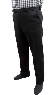 FK kotimaiset mustat miesten superhousut -normaali vyötärö