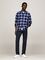 Tommy Hilfiger ruudullinen sininen flanellipaita