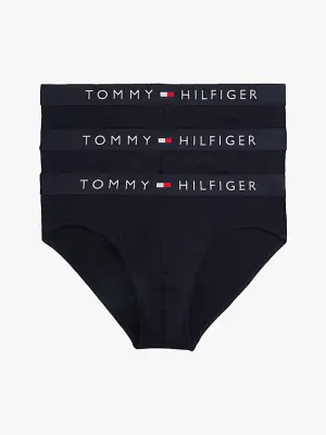 Tommy Hilfiger tummansiniset tai-mallin alushousut 3/kpl pakkaus