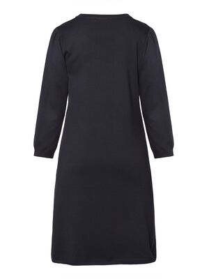 Signature tummansininen neulemekko puolipitkillä hihoilla