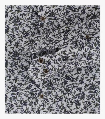 Venti vihreäkuvioinen modern fit kauluspaita