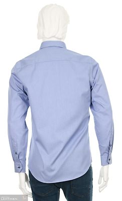 Petrifun vaalenasininen regular fit kauluspaita