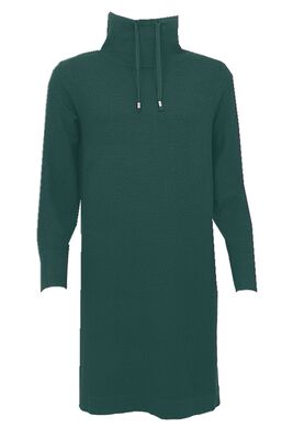 STI vihreä neulemekko poolokauluksella