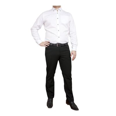 Petrifun Elliot mustat joustavat suorat housut