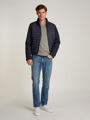 Tommy Hilfiger tummansininen kevytuntuvatakki