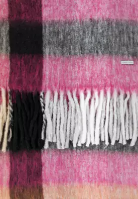 Lasessor ruutukuosinen kaulahuivi