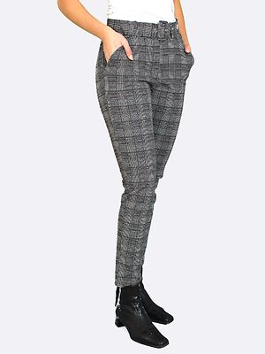 Lea H ruutukuvioiset housut