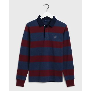 Gant sinipuna raidallinen collegepusero