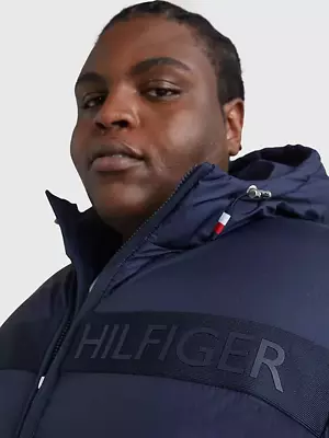 Tommy Hilfiger tummansininen talvipusakka