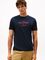 Tommy Hilfiger tummansininen regular fit t-paita