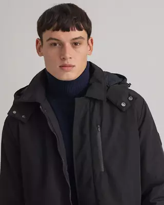 Gant musta talvitakki