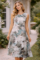 STI vaaleanvihreä kellohelma mekko