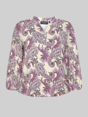 Signature kuviollinen trikoopusero