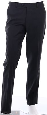 Turon musta klassinen suorahousu