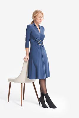 Joseph ribkoff siniharmaa mekko