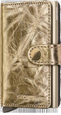 Secrid metallinhohto kulta turvalompakko
