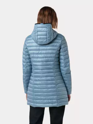 Reset heleä vaaleansininen kevyt untuvatakki