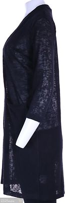 M.X.O musta ohut neuletakki