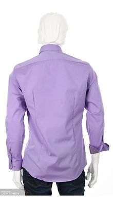 Venti lila slim fit kauluspaita