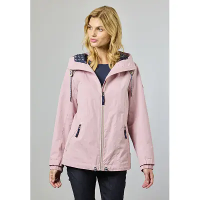 Junge roosan sävyinen kevättakki