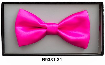 Matex fuksianpunainen rusetti ja taskuliina