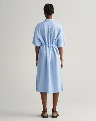 Gant vaaleansininen paitamekko pellavaa