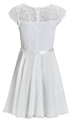 Swing valkoinen juhlamekko