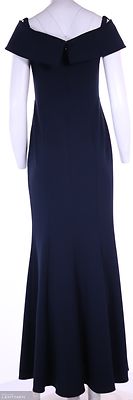 Pitkä tummansininen Frank Lymannin juhlamekko