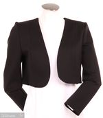 Modelian joustava musta bolero, pitkällä hihalla