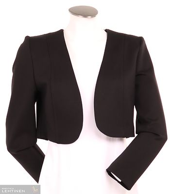 Modelian joustava musta bolero, pitkällä hihalla