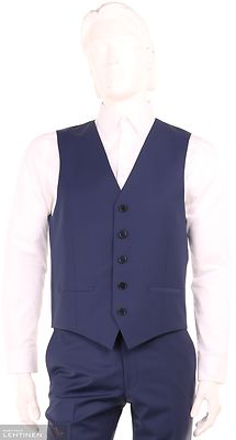 Turo sininen slim fit liivi puvulle