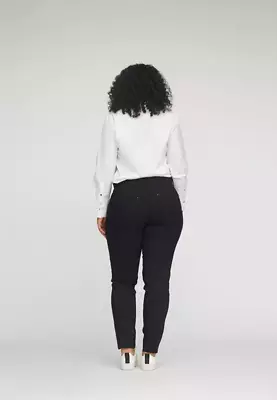 Laurie charlotte regular mustat viisitasku farkut