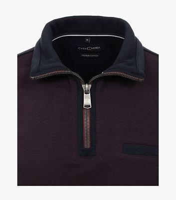 Casamoda luumunpunainen college pusero