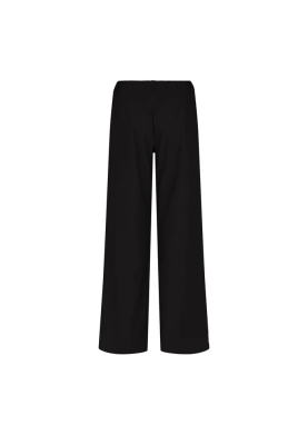 Laurie Donna Loose mustat väljälahkeiset housut