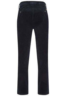 Club Comfort tummansininen vakosamettihousu