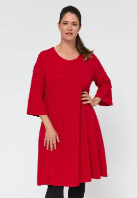 Pont Neuf kirkkaanpunainen mekko